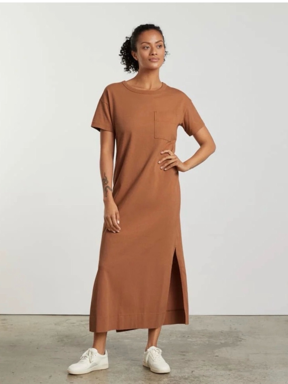 Everlane organic weekend maxi Dress women’s XS